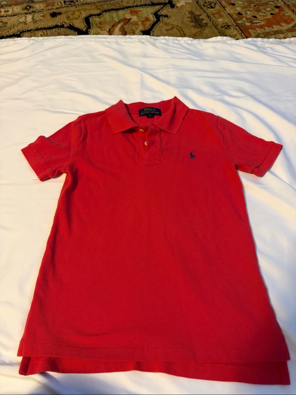 Boys Polo by Ralph Lauren Men's Red Short-Sleeve Classic Polo